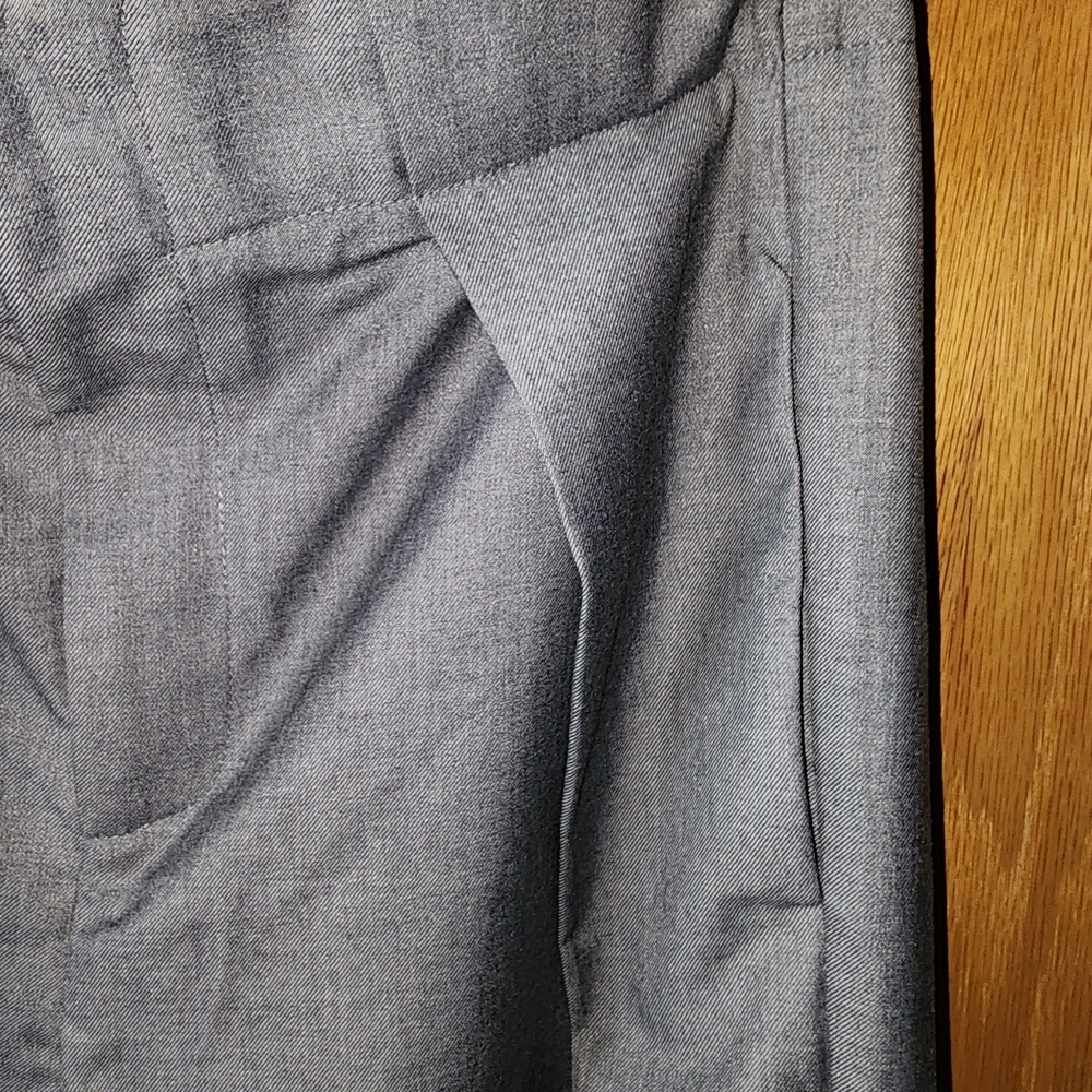 NWT $38 Commense Slate Gray Wide-Leg Women's Pants - Picture 6 of 7